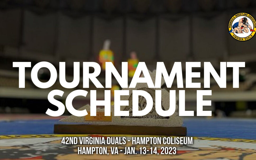 2023 Virginia Duals Tournament Schedule